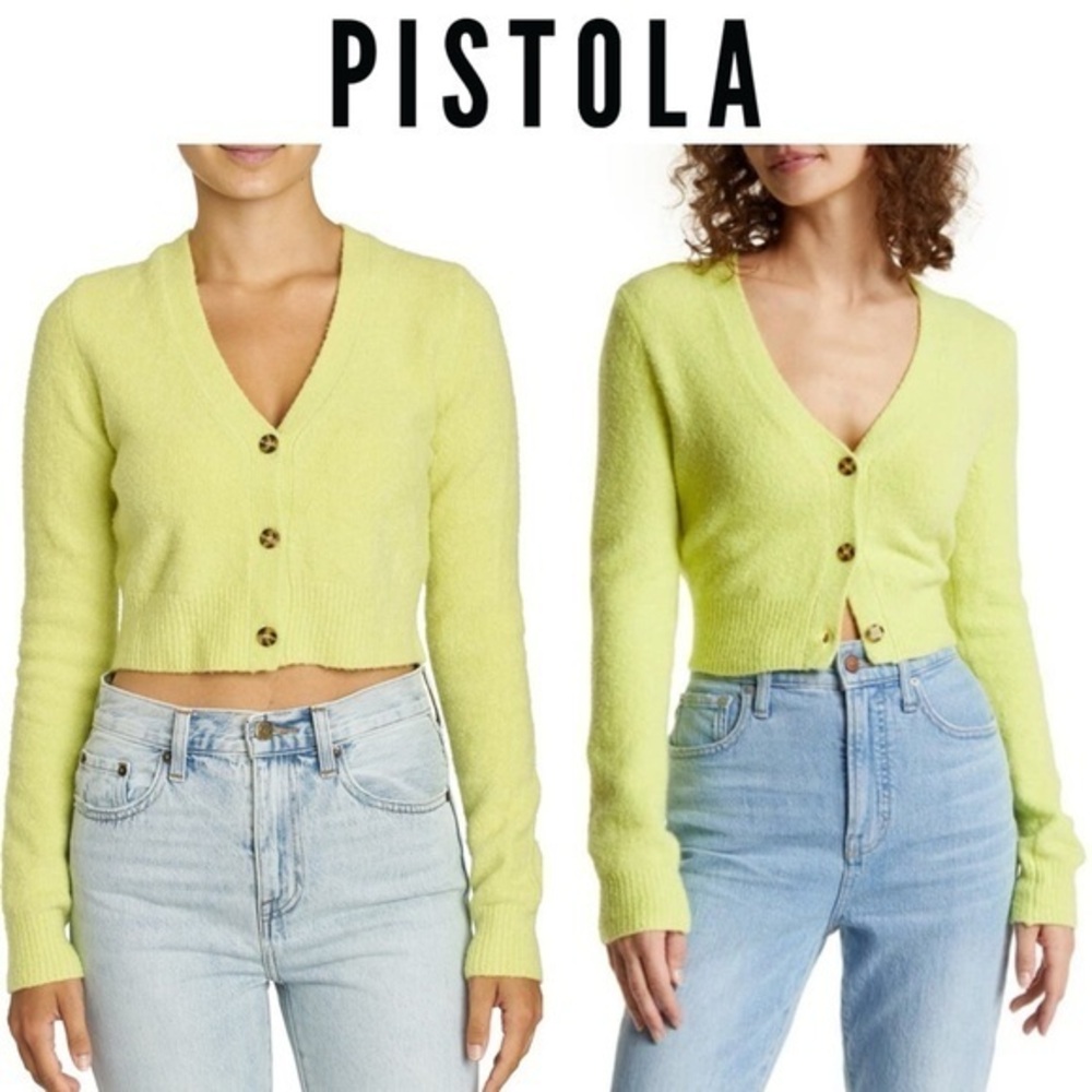 Pistola London Crop Cardigan XS 148$
